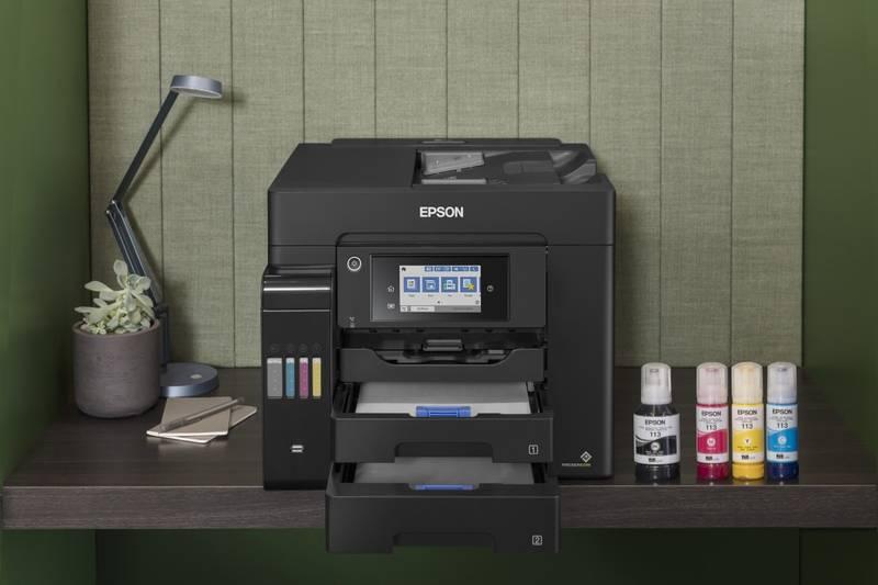 Tiskárna multifunkční Epson EcoTank L6570 černá, Tiskárna, multifunkční, Epson, EcoTank, L6570, černá