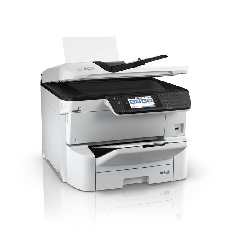 Tiskárna multifunkční Epson WorkForce Pro WF-C8610DWF bílá