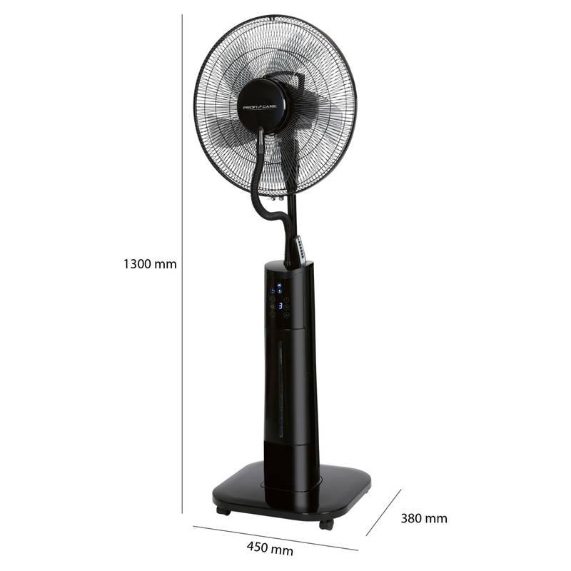 Ventilátor stojanový ProfiCare VL 3089 černý