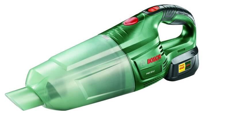 Akumulátorový vysavač Bosch PAS 18 LI, aku upgrade