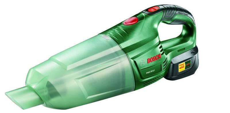 Akumulátorový vysavač Bosch PAS 18 LI, aku upgrade