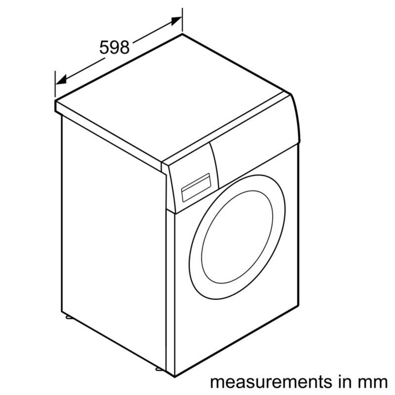 Automatická pračka Bosch WAN24060BY bílá
