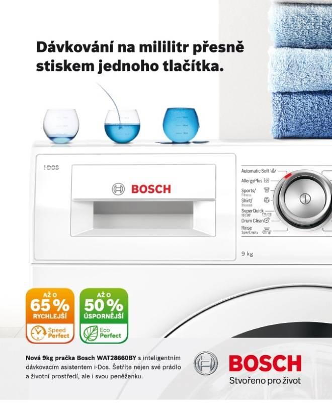 Automatická pračka Bosch WAT28660BY bílá