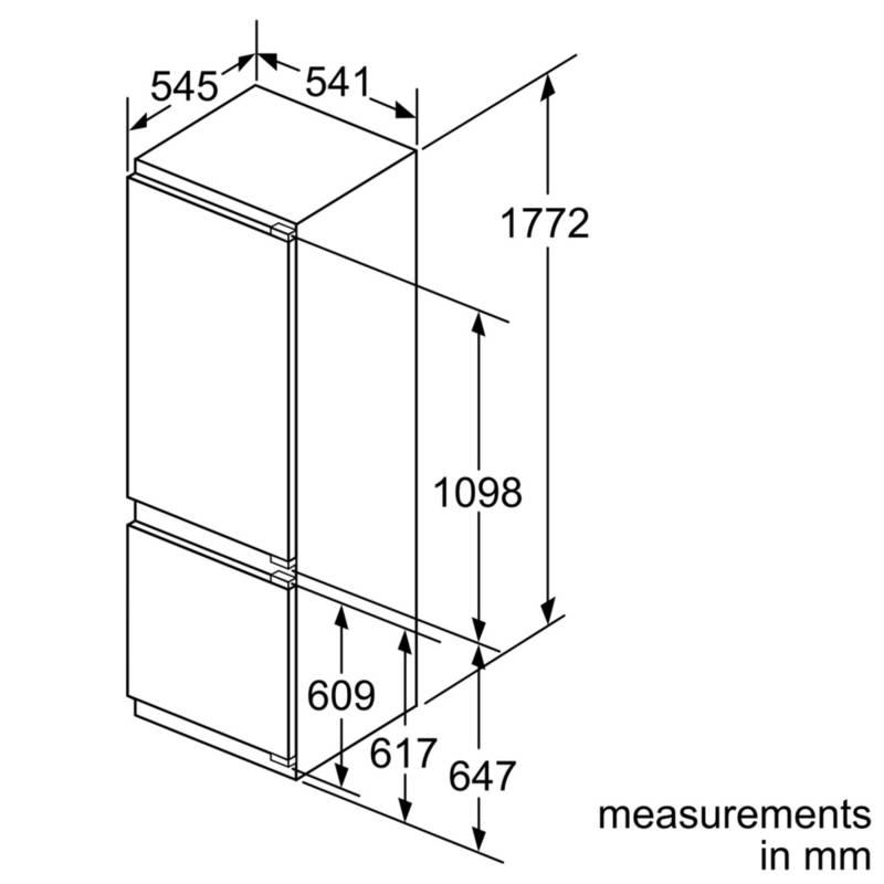 Chladnička s mrazničkou Siemens KI87VVF30 bílá