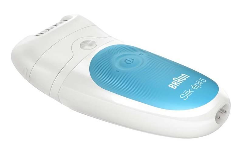 Epilátor Braun Silk épil 5-511 Wet&Dry bílý modrý