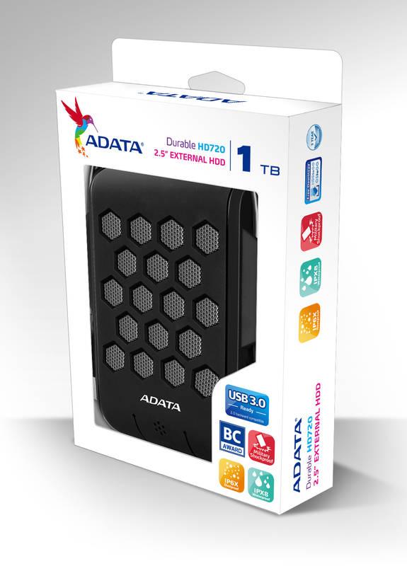 Externí pevný disk 2,5" ADATA HD720 1TB černý