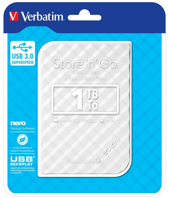 Externí pevný disk 2,5" Verbatim Store 