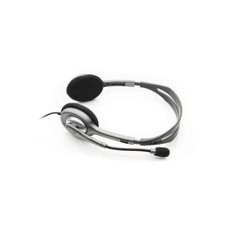 Headset Logitech H111 šedý