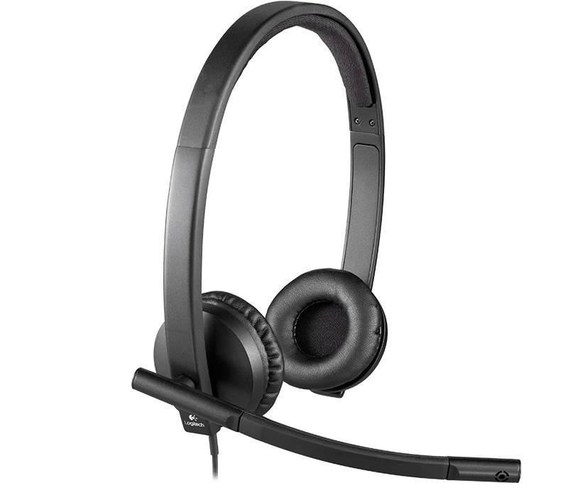 Headset Logitech H570e černý