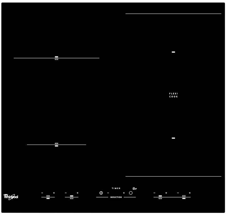 Indukční varná deska Whirlpool ACM 918 BA černá