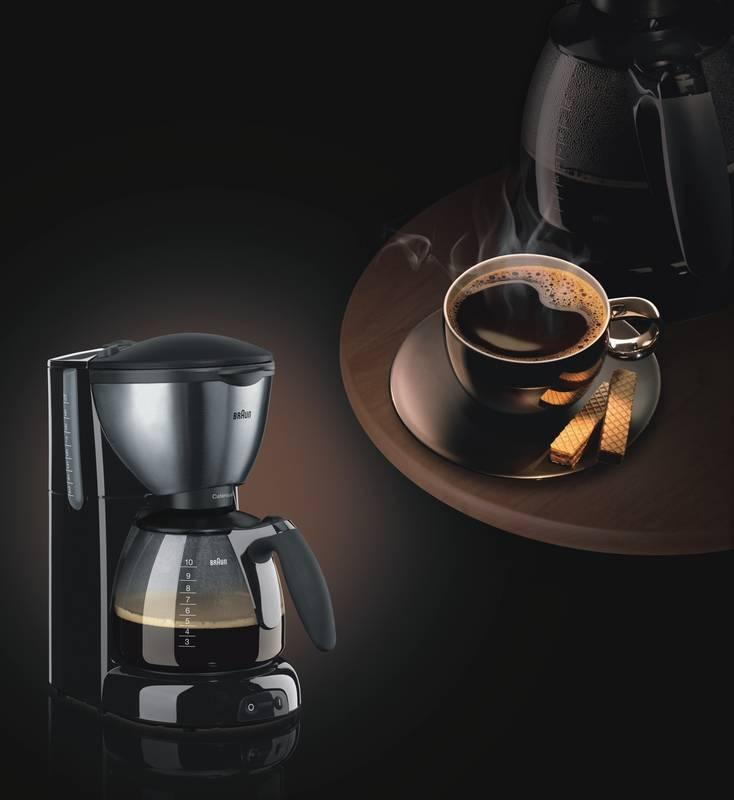 Kávovar Braun KF 570 1 černý, Kávovar, Braun, KF, 570, 1, černý
