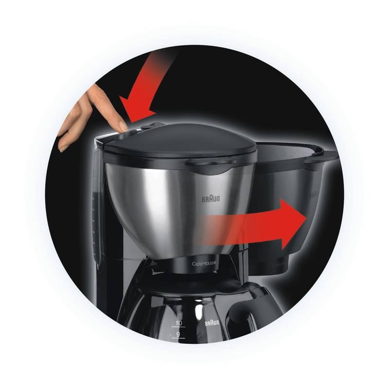 Kávovar Braun KF 570 1 černý