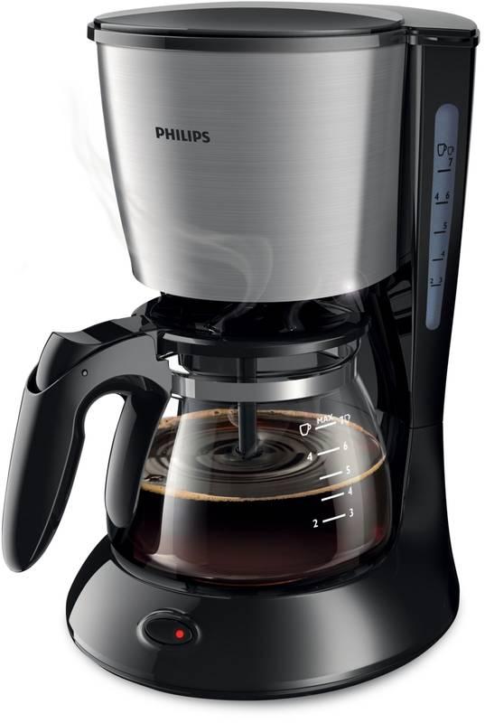 Kávovar Philips HD7435 20 černý, Kávovar, Philips, HD7435, 20, černý