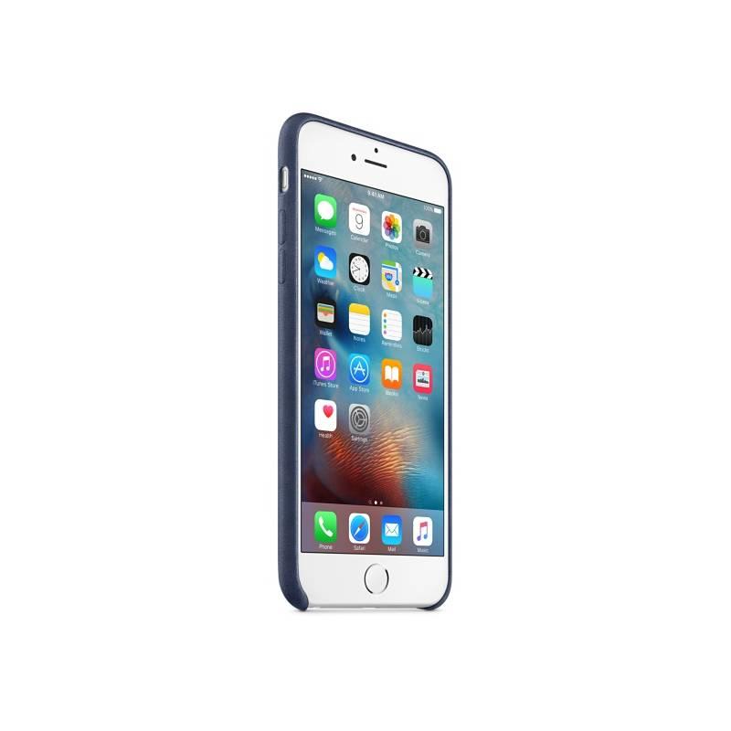 Kryt na mobil Apple Leather Case pro iPhone 6 Plus 6s Plus - půlnočně modrý