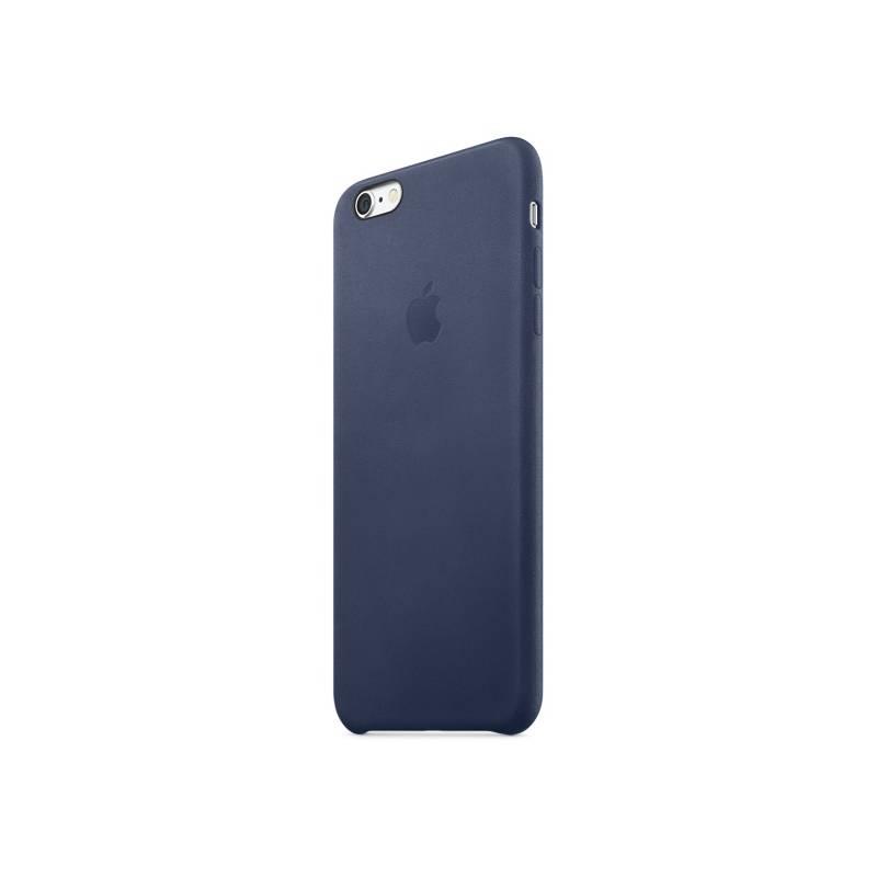 Kryt na mobil Apple Leather Case pro iPhone 6 Plus 6s Plus - půlnočně modrý