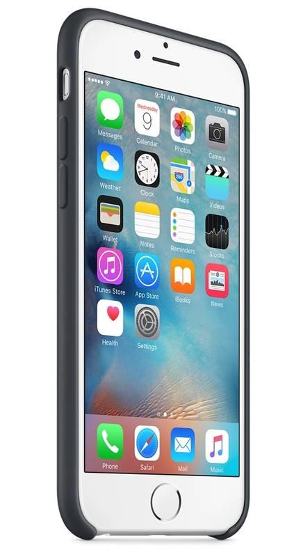 Kryt na mobil Apple Silicone Case pro iPhone 6 6s - uhlově šedý