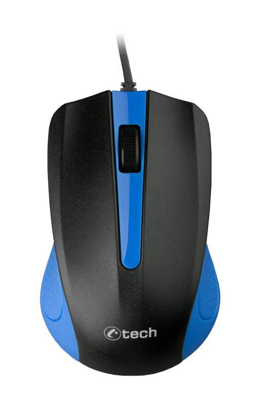 Myš C-Tech WM-01B modrá