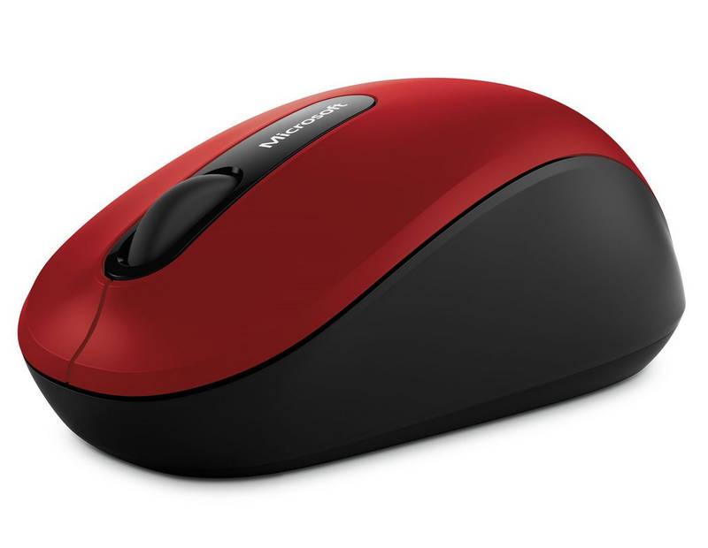 Myš Microsoft Bluetooth Mobile Mouse 3600 černá červená