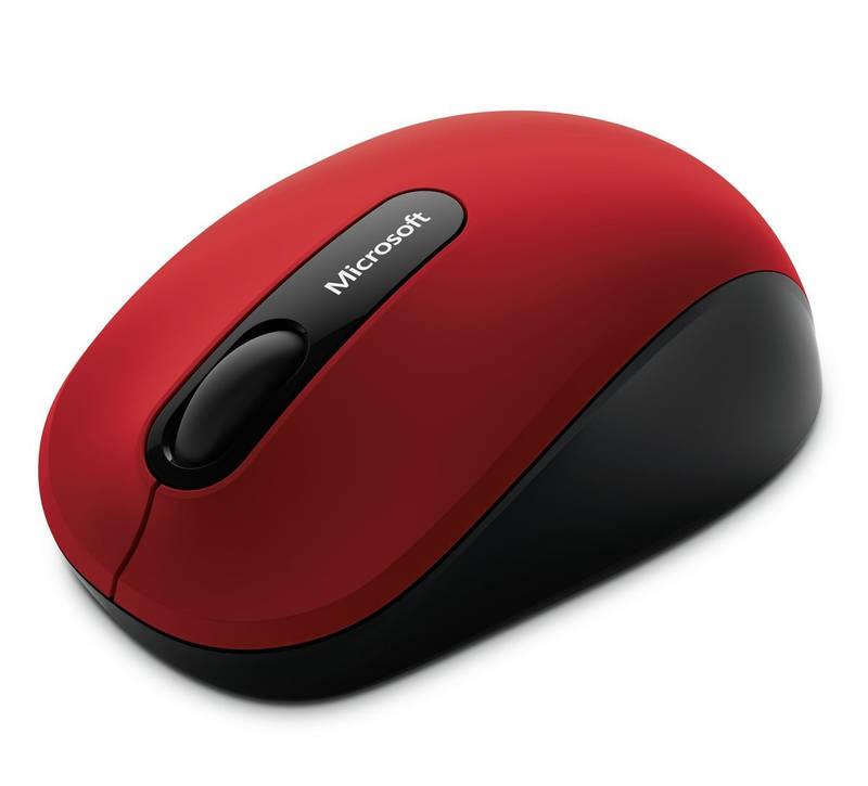 Myš Microsoft Bluetooth Mobile Mouse 3600 černá červená