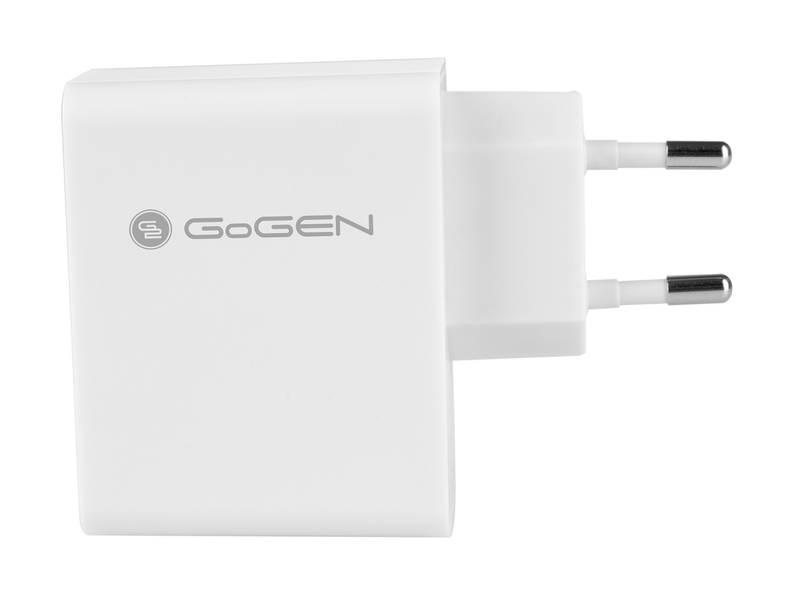 Nabíječka do sítě GoGEN ACH 300, 3x USB, 3,1A bílá