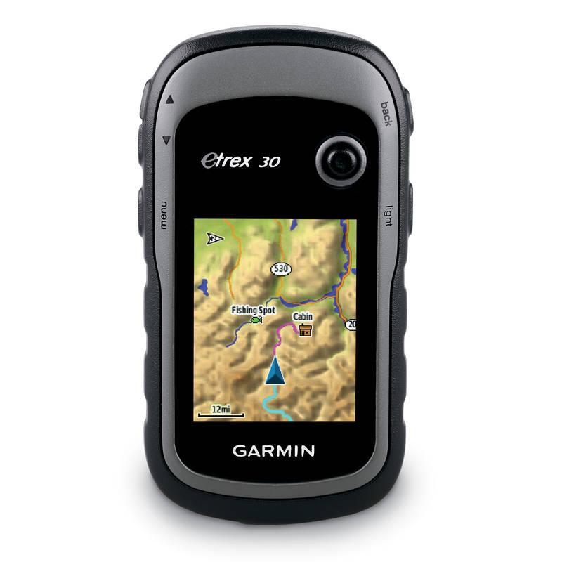 Navigační systém GPS Garmin eTrex 30x, východní Evropa černá šedá