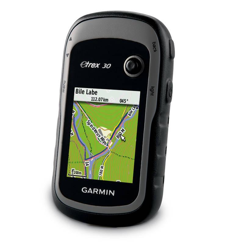 Navigační systém GPS Garmin eTrex 30x, východní Evropa černá šedá