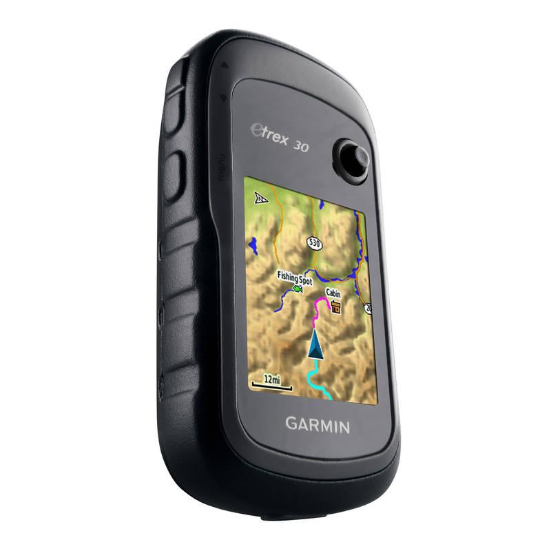 Navigační systém GPS Garmin eTrex 30x, východní Evropa černá šedá