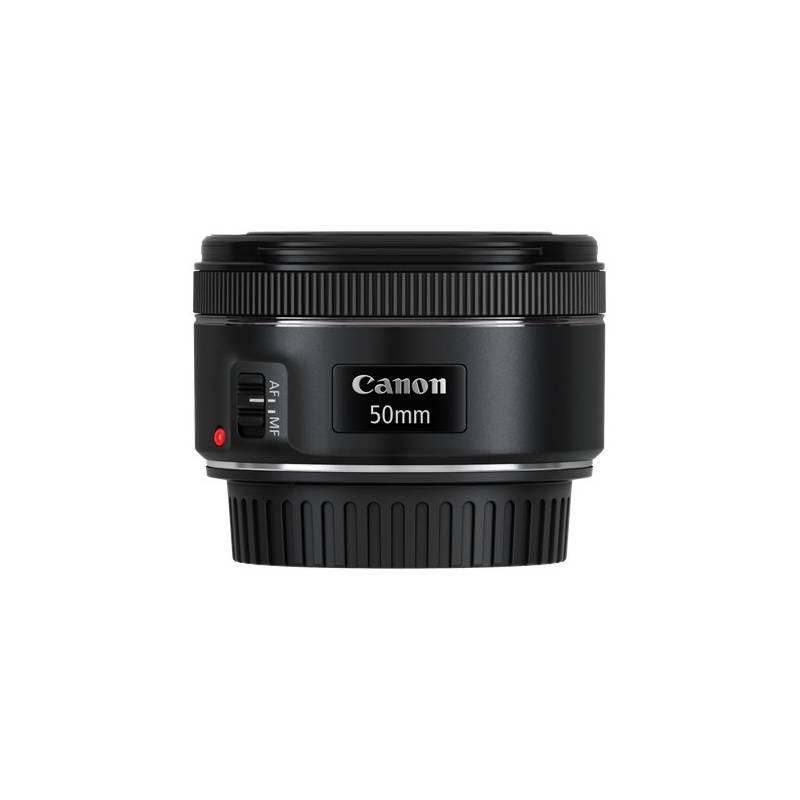 Objektiv Canon EF 50 mm f 1.8 STM černý