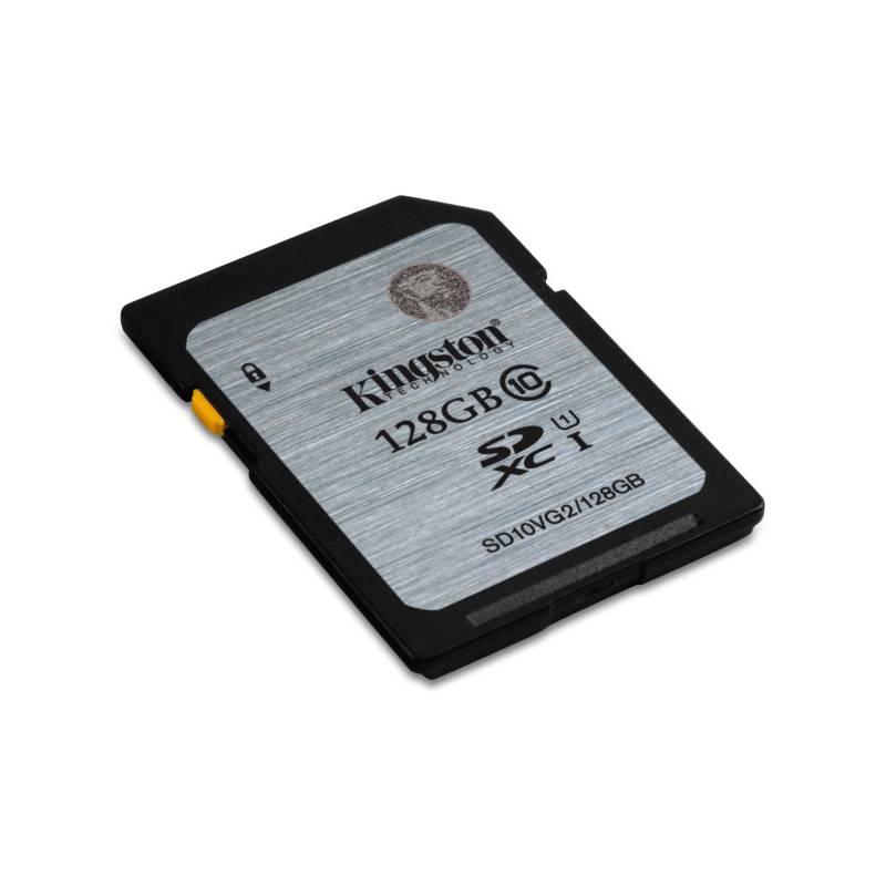Paměťová karta Kingston SDXC 128GB UHS-I U1, Paměťová, karta, Kingston, SDXC, 128GB, UHS-I, U1