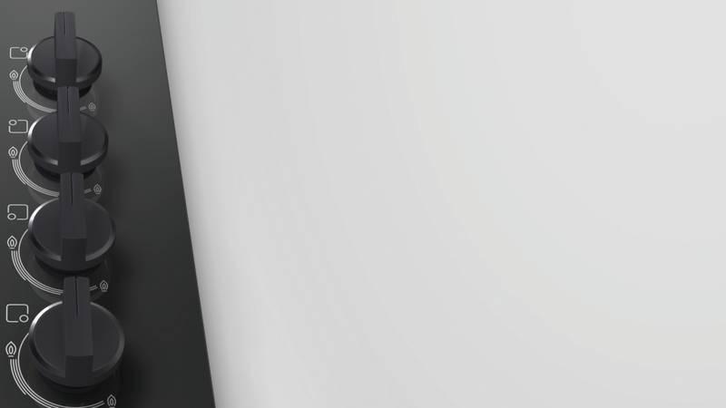 Plynová varná deska Bosch POH6B6B10 černá