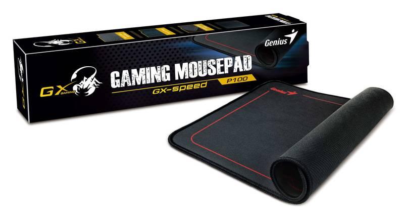 Podložka pod myš Genius GX Gaming GX-Speed P100, 35 x 25 cm černá