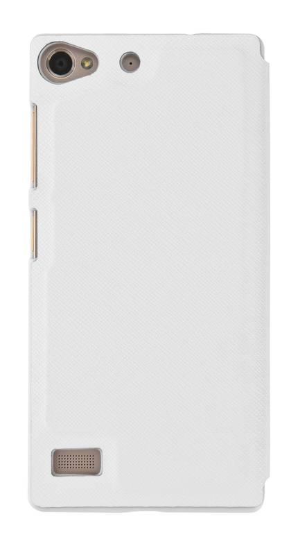 Pouzdro na mobil flipové GoGEN pro Lenovo VIBE X2 bílé