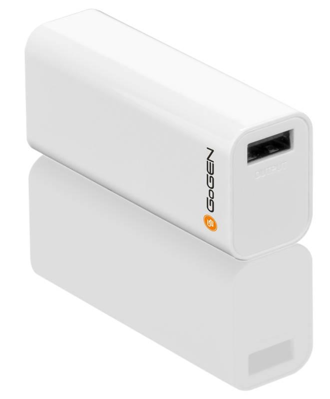 Powerbank GoGEN 2600mAh bílá