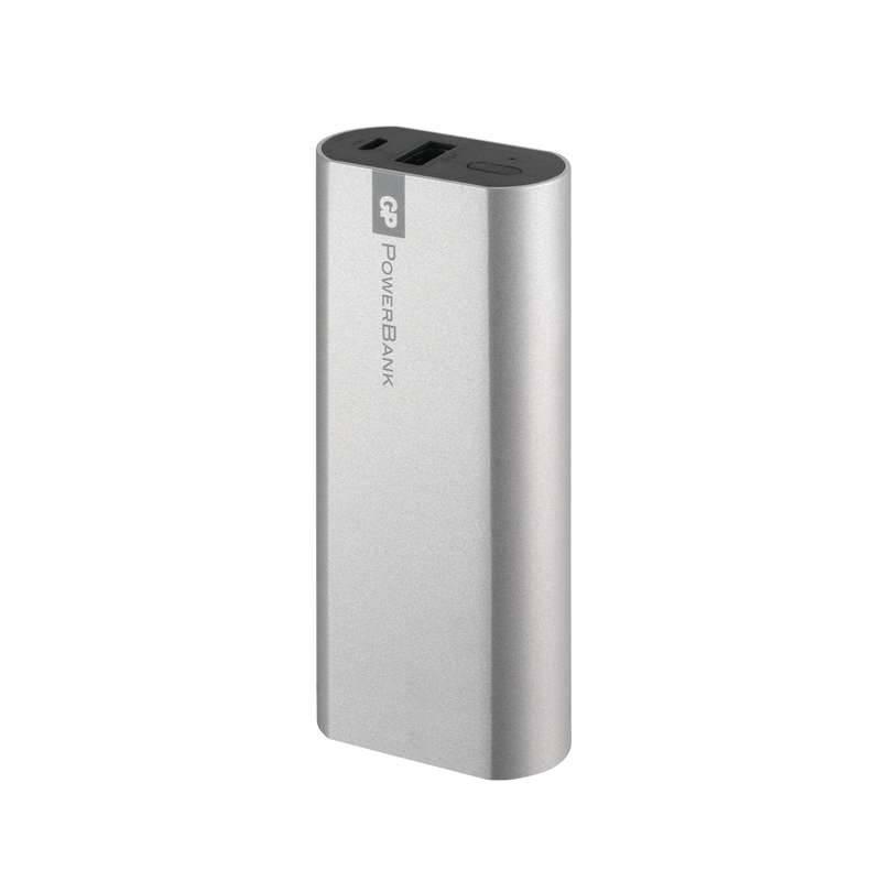 Powerbank GP FN05M 5200mAh stříbrná