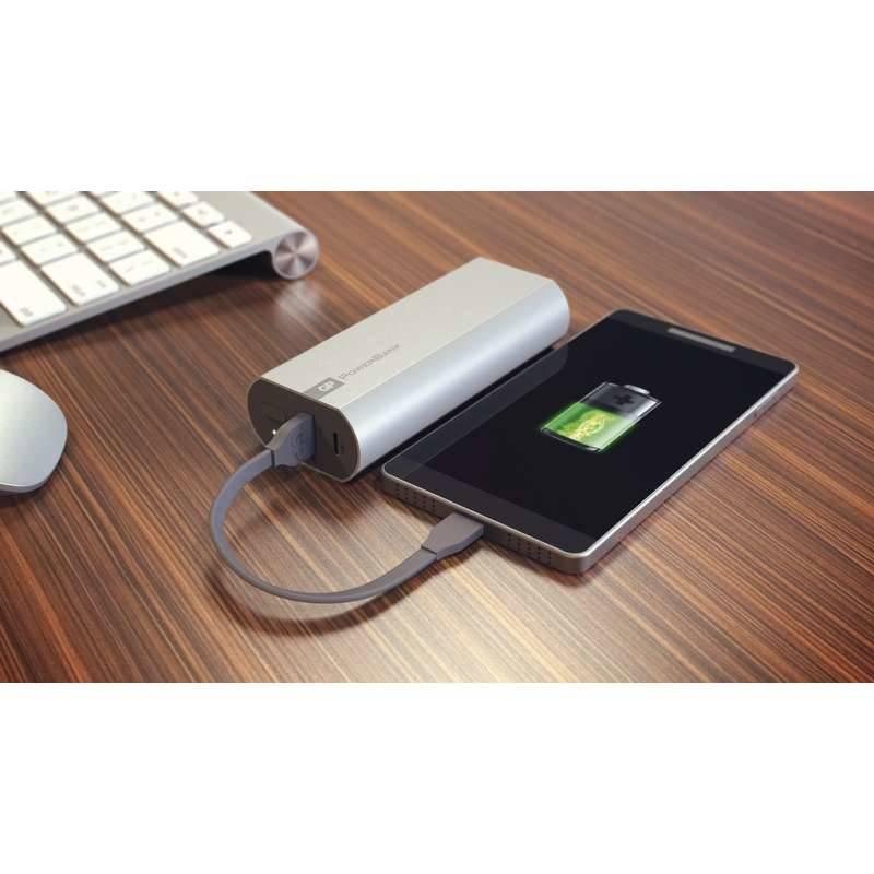 Powerbank GP FN05M 5200mAh stříbrná