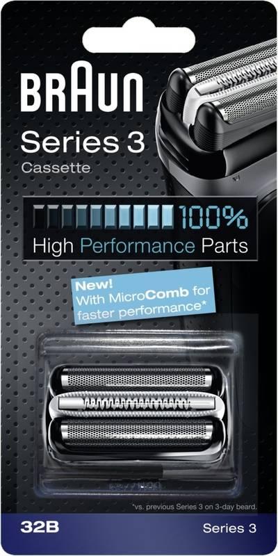 Příslušenství pro holicí strojky Braun Series3 - 32B Micro comb černé