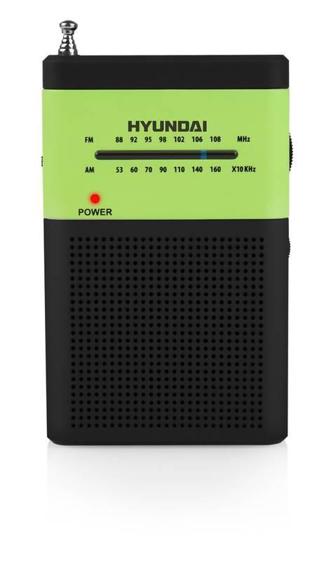 Radiopřijímač Hyundai PPR 310 BG černý zelený