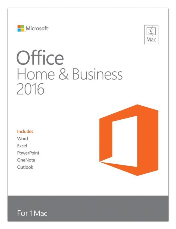 Software Microsoft Office 2016 ENG pro Mac Mac Home and Business