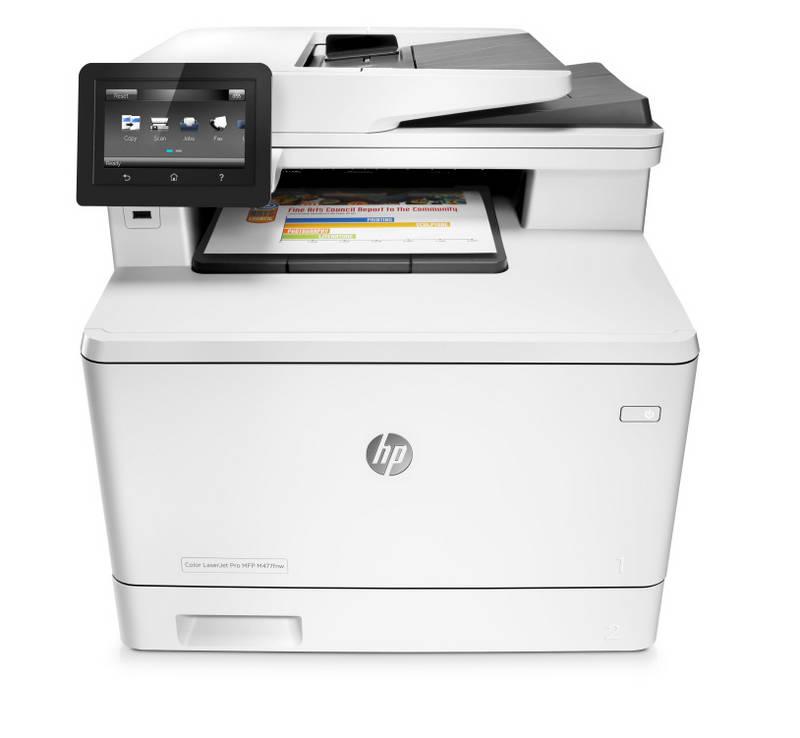 Tiskárna multifunkční HP LaserJet Pro MFP M477fdw bílá