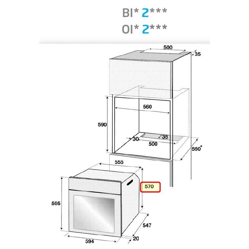 Trouba Beko BIE 24301 B černá