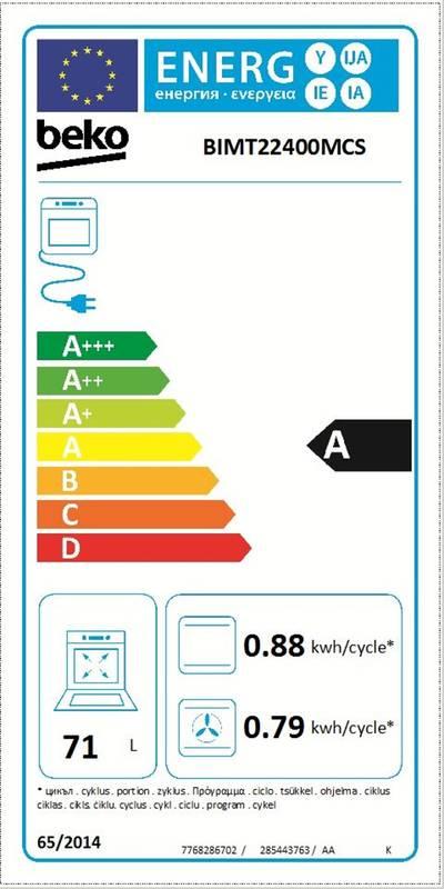 Trouba Beko BIMT 22400 MCS nerez