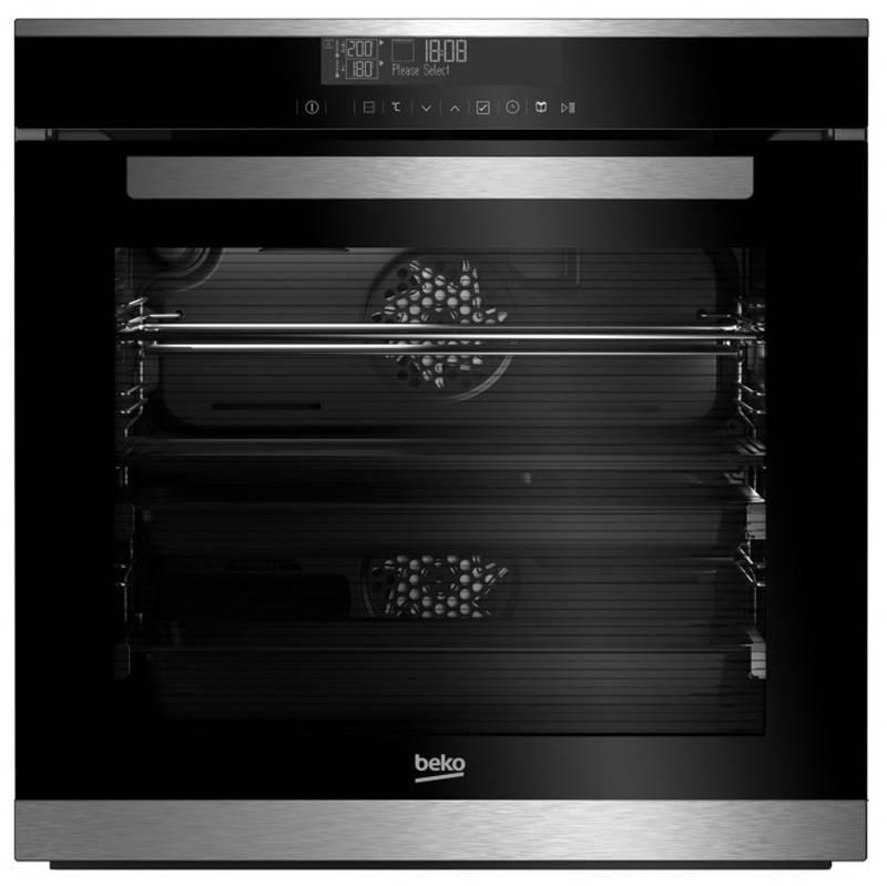 Trouba Beko BVR 35500 XMS černá nerez