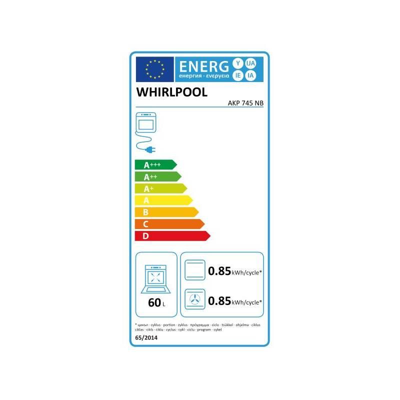 Trouba Whirlpool ABSOLUTE AKP 745 NB černá