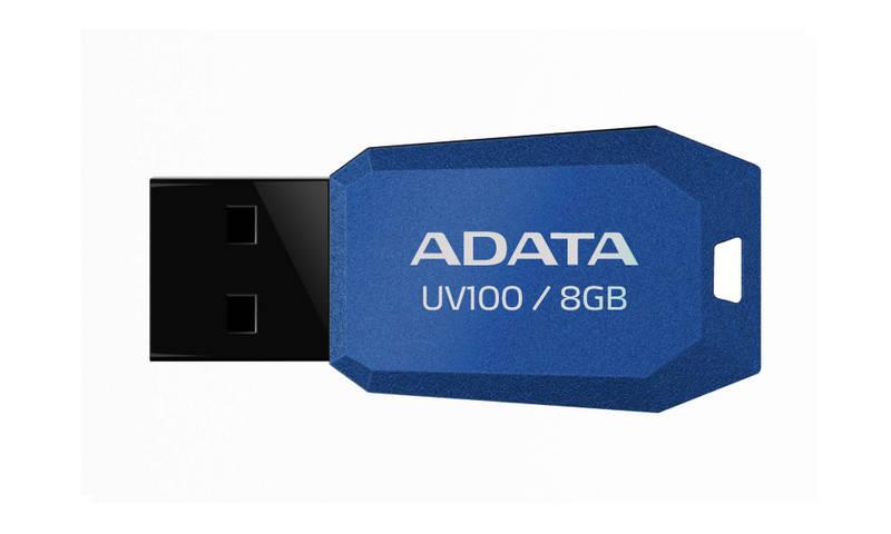 USB Flash ADATA UV100 8GB modrý