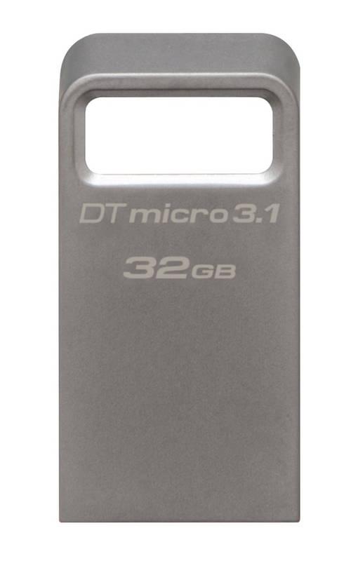 USB Flash Kingston DataTraveler Micro 3.1 32GB kovový
