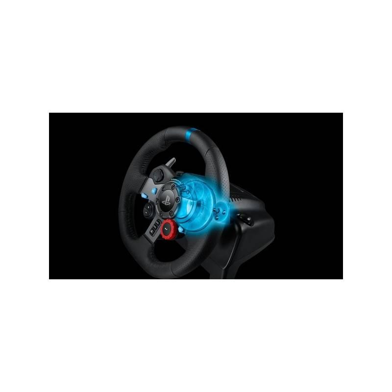 Volant Logitech G29 Driving Force pro PS3, PS4, PC pedály černý