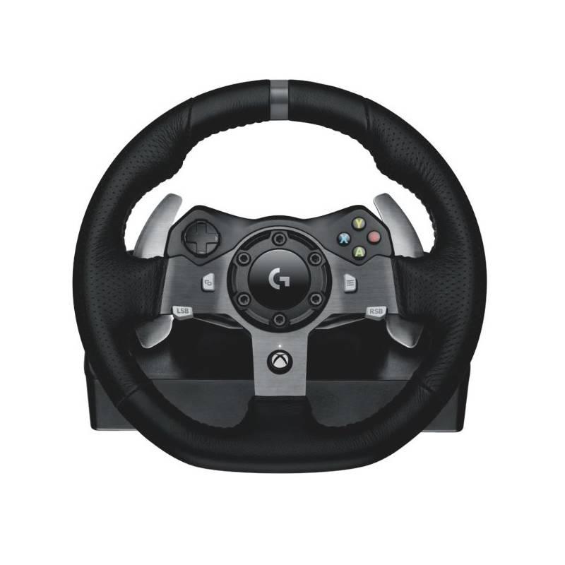 Volant Logitech G920 pro Xbox One, One X, One S, PC pedály černý