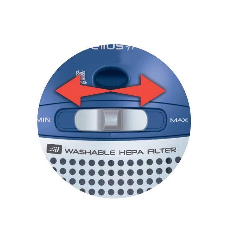 Vysavač podlahový Hoover Telios Plus TE70_TE30011 modrý