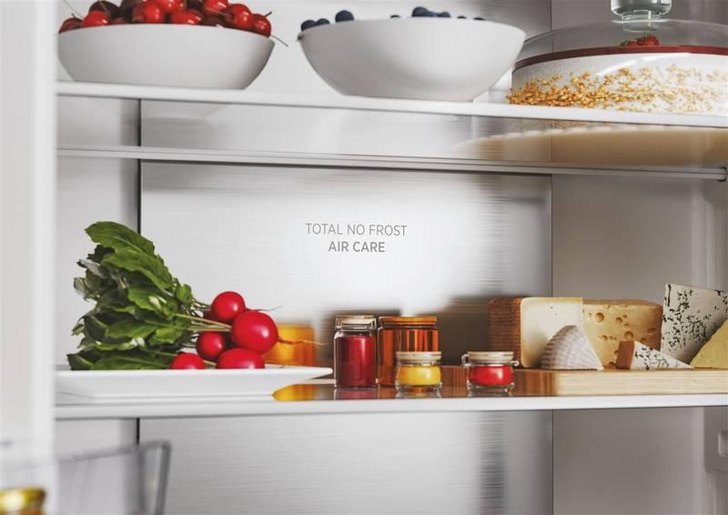 Americká lednice Hoover HHCR3818ENPL stříbrná