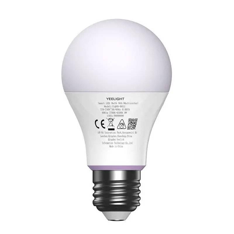 Chytrá žárovka Yeelight LED Bulb W4 Lite, E27, 9W, RGB